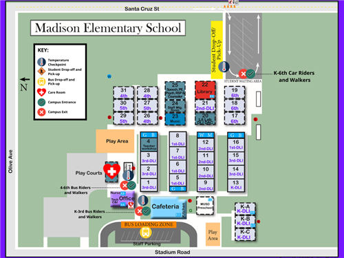 Madison School Map 